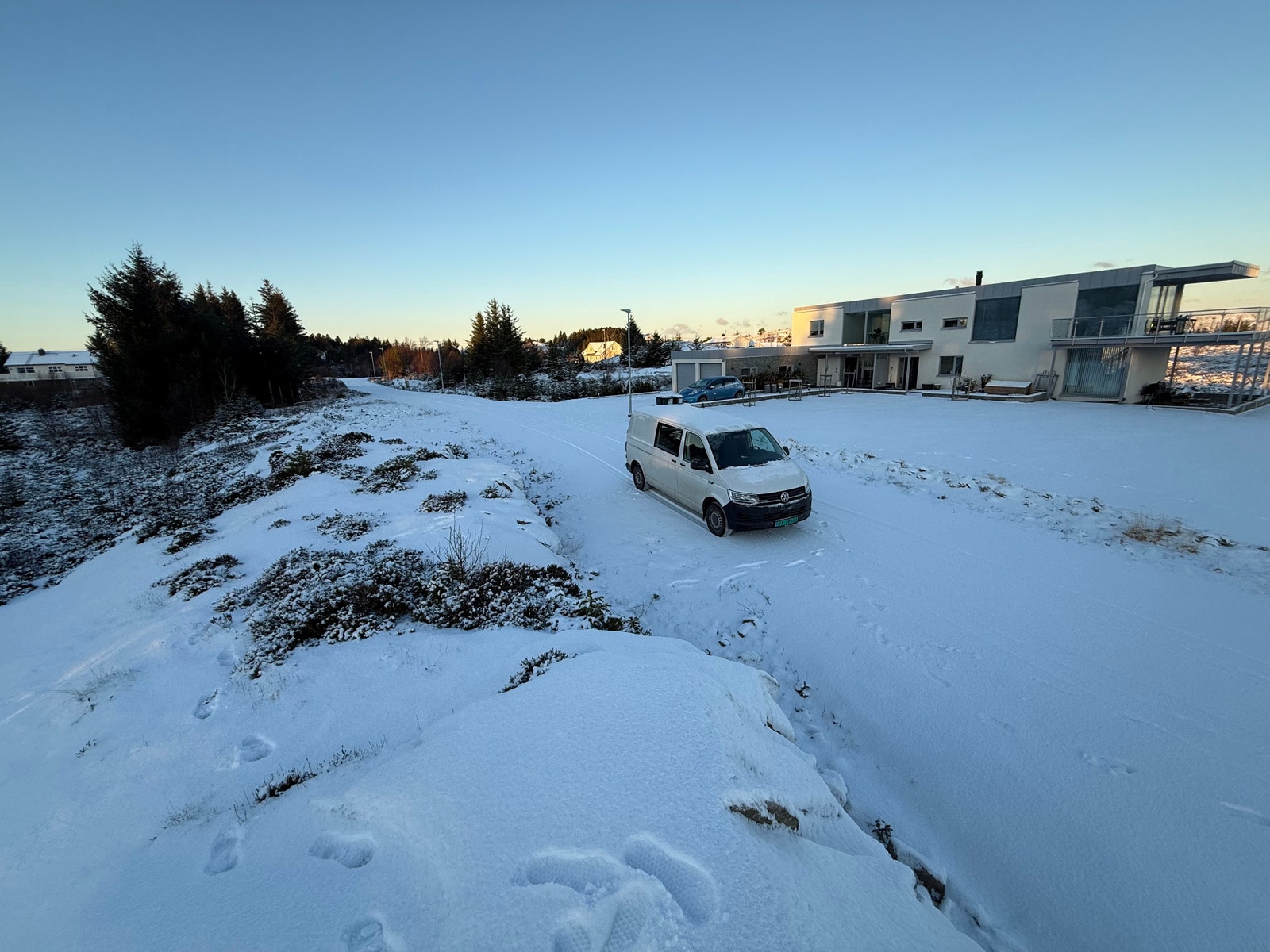 Hus tomt Galleribilde