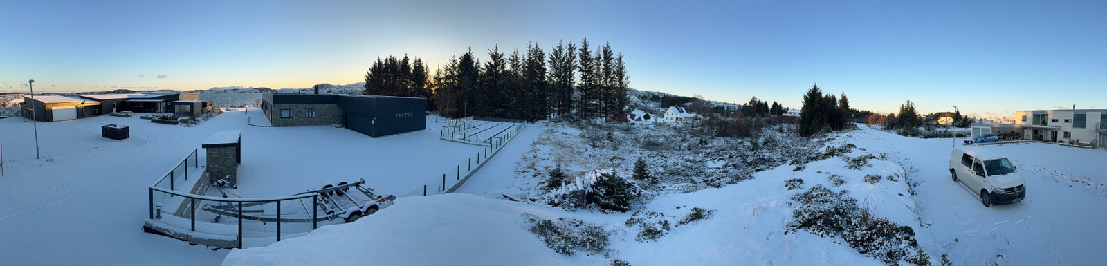 Hus tomt Galleribilde