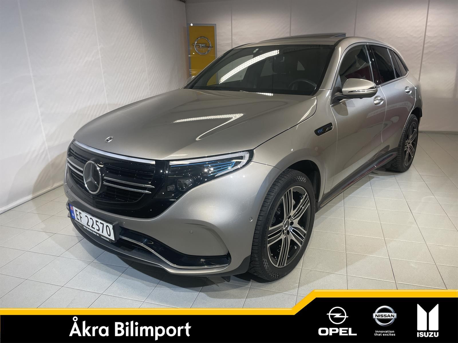 Mercedes-Benz EQC EQC 400 4MATIC , 2x AMG, Premium Plus, Soltak, Skinn, H