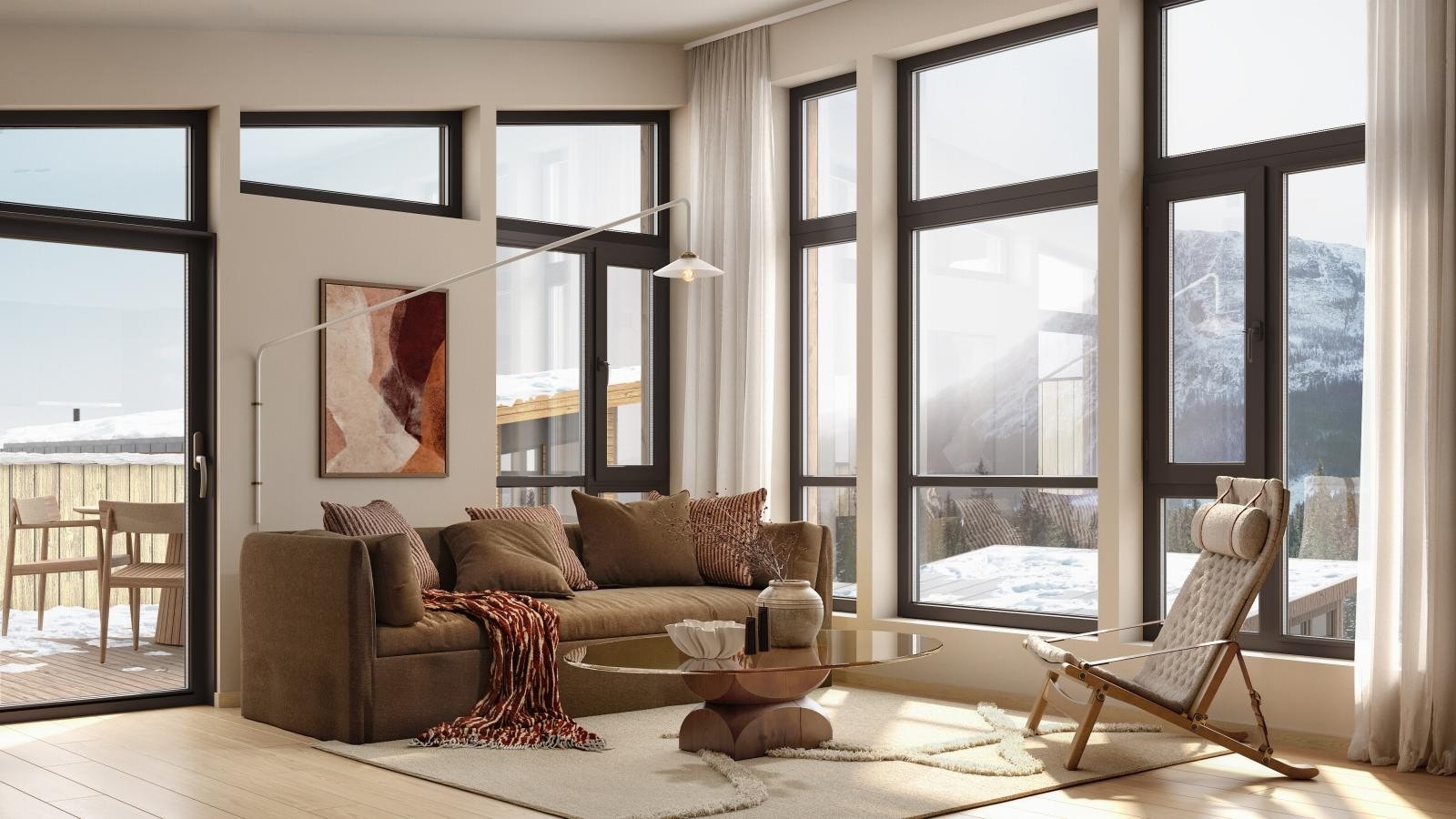 Illustrasjonsfoto stue Galleribilde