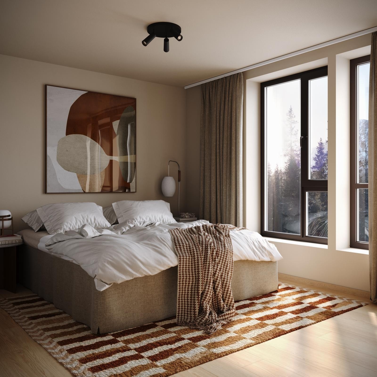 Illustrasjonsfoto soverom Galleribilde