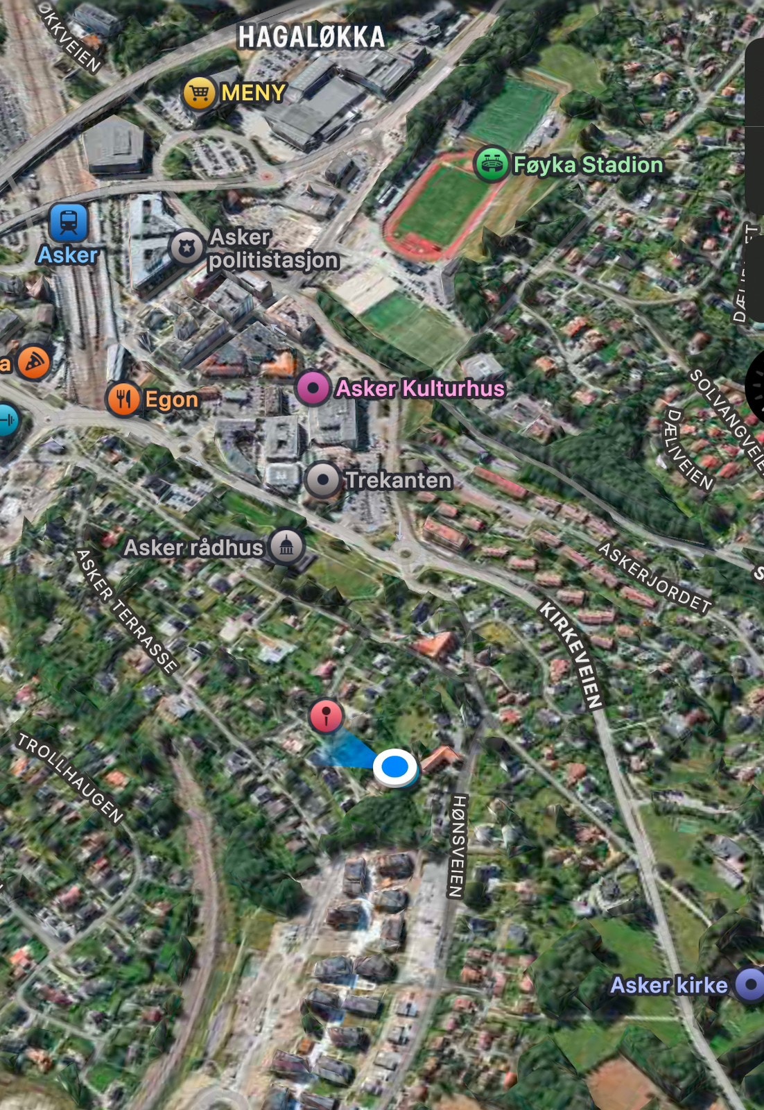 Nær Asker sentrum Galleribilde