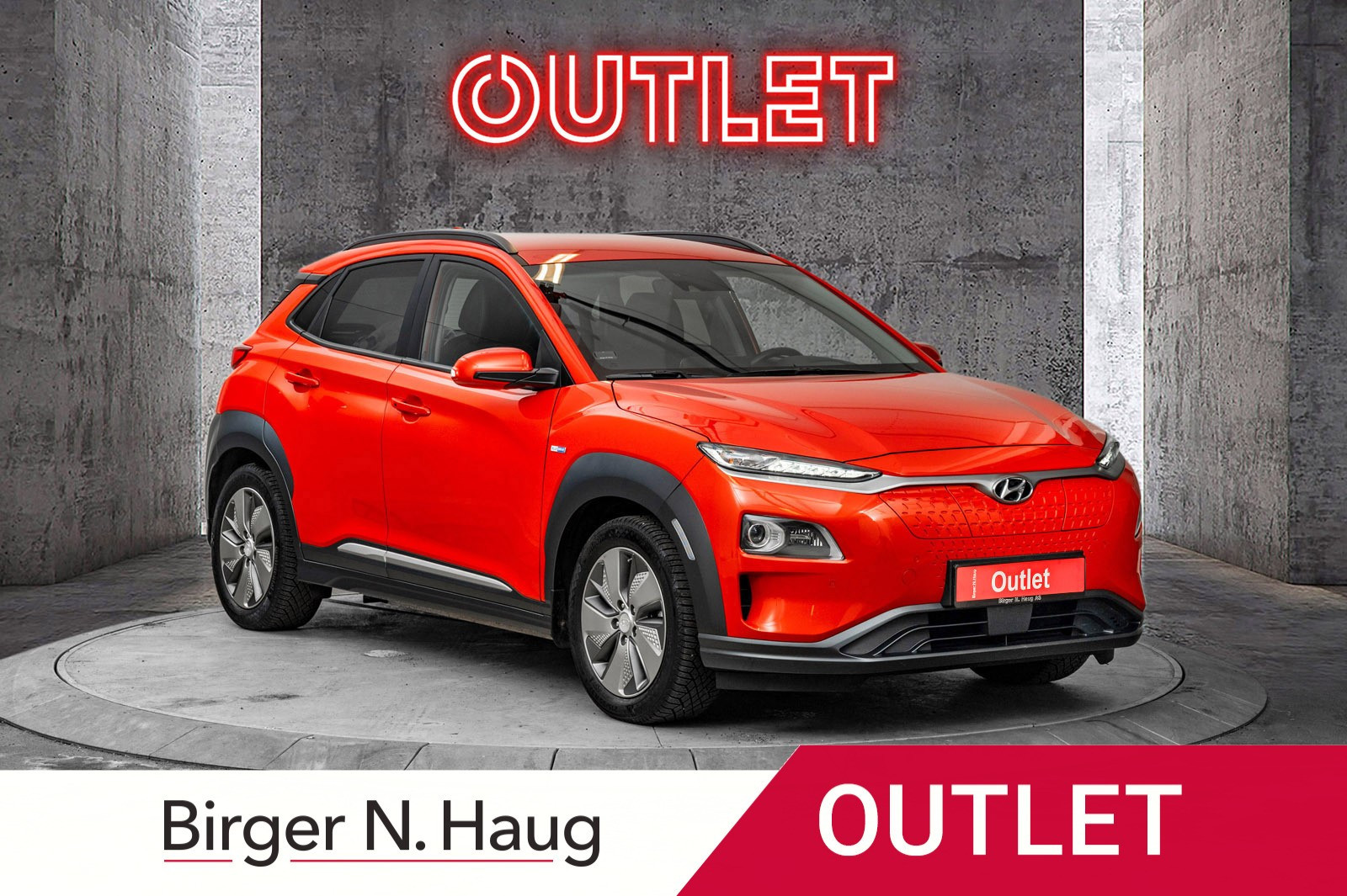 Hyundai Kona 64 kWt Teknikk OUTLET | SJEKK FARGEN!