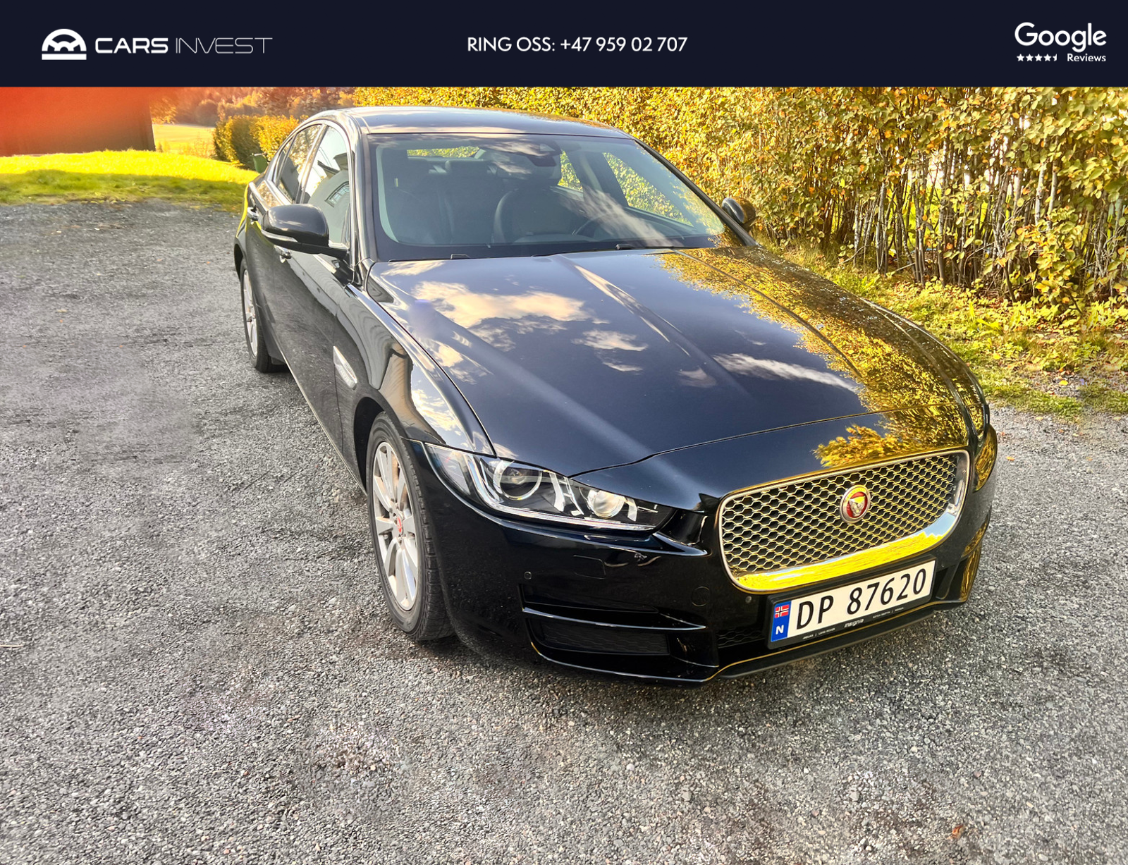 Jaguar XE Jaguar XE 163hk Skinn|Webasto|Kamera|Navi