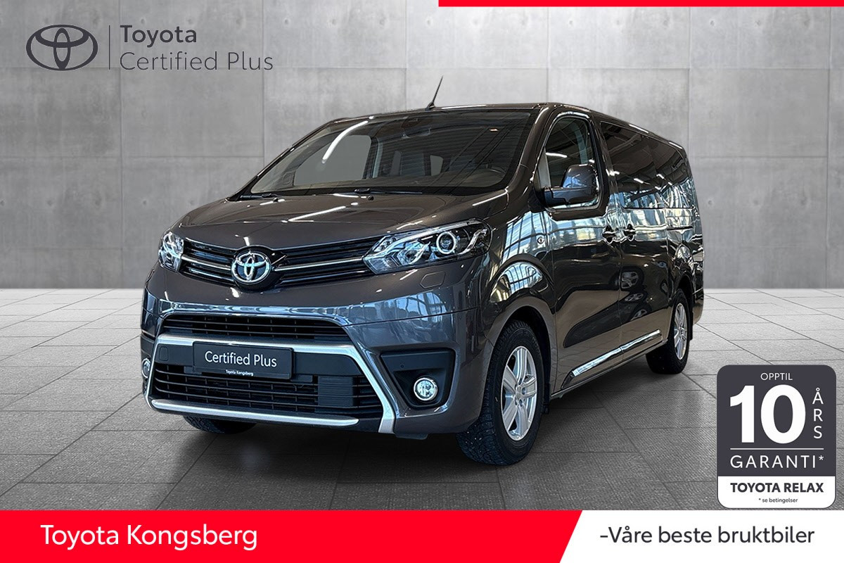 Toyota Proace Verso Lang 2,0D 177 Executive Shuttle 9s 9-SETER/WEBASTO