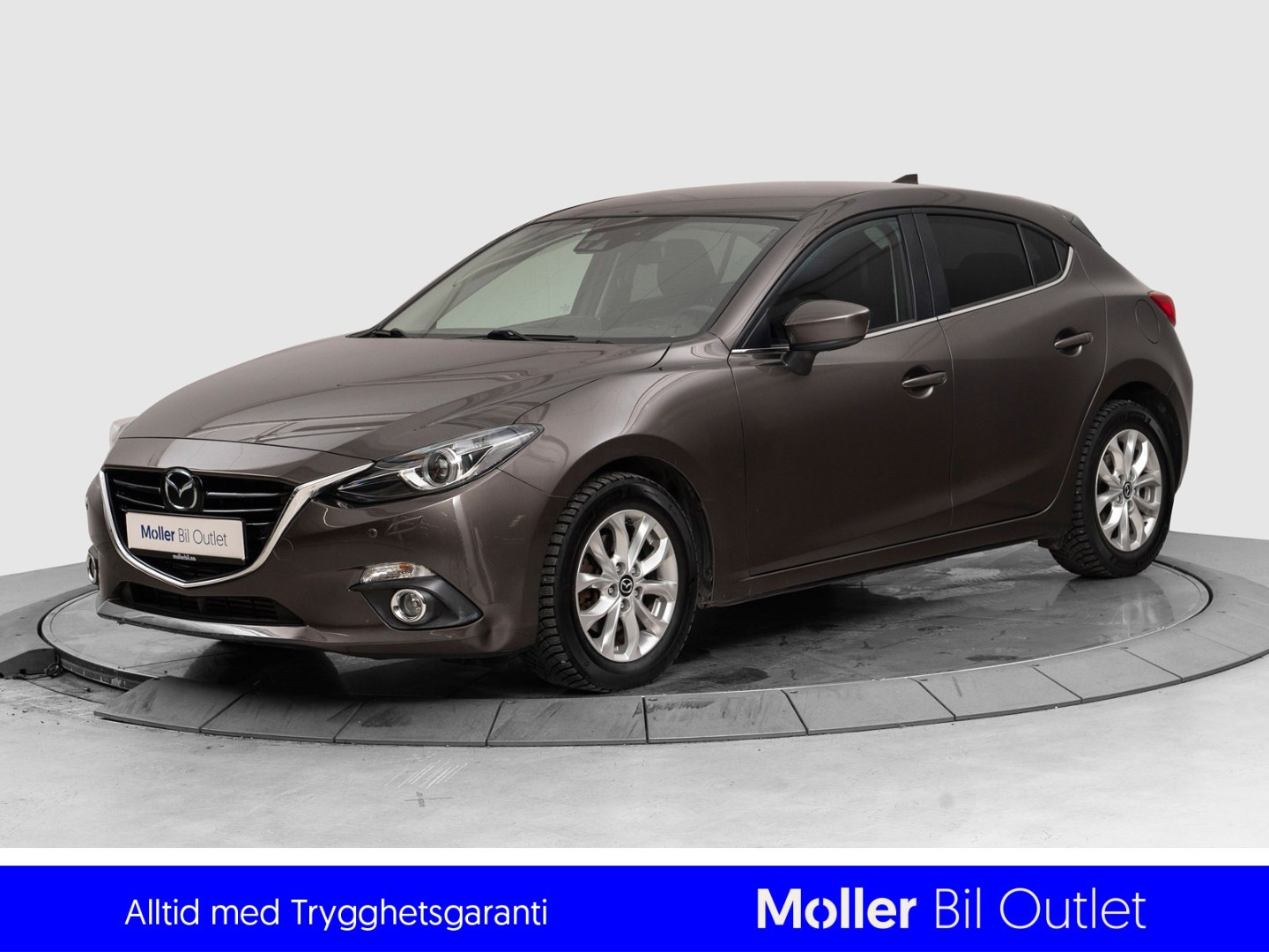 Mazda 3 2,2D 150hk Core Skinn / Kamera / Parksensor / El-fører
