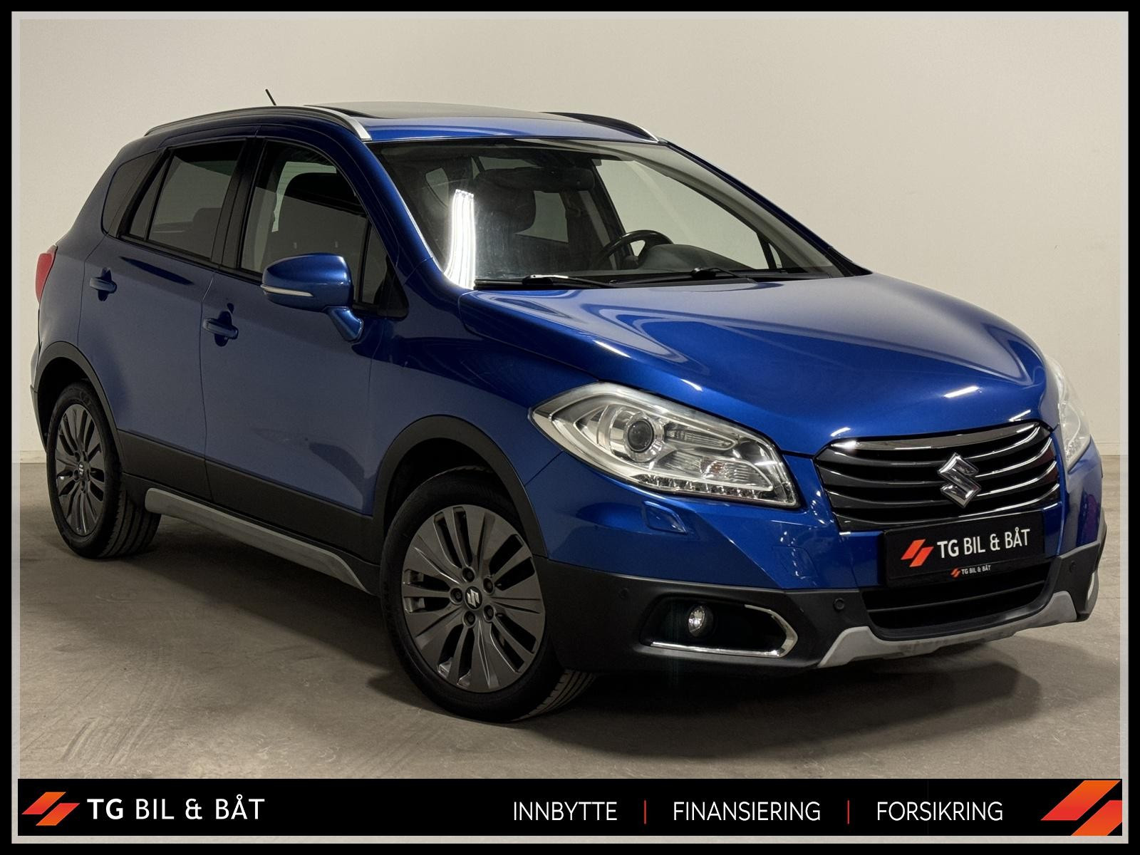 Suzuki SX4 S-Cross 1.6 4X4 AllGrip 120HK AUT - SKINN/NAVI/PANO/RYGGE/KROK