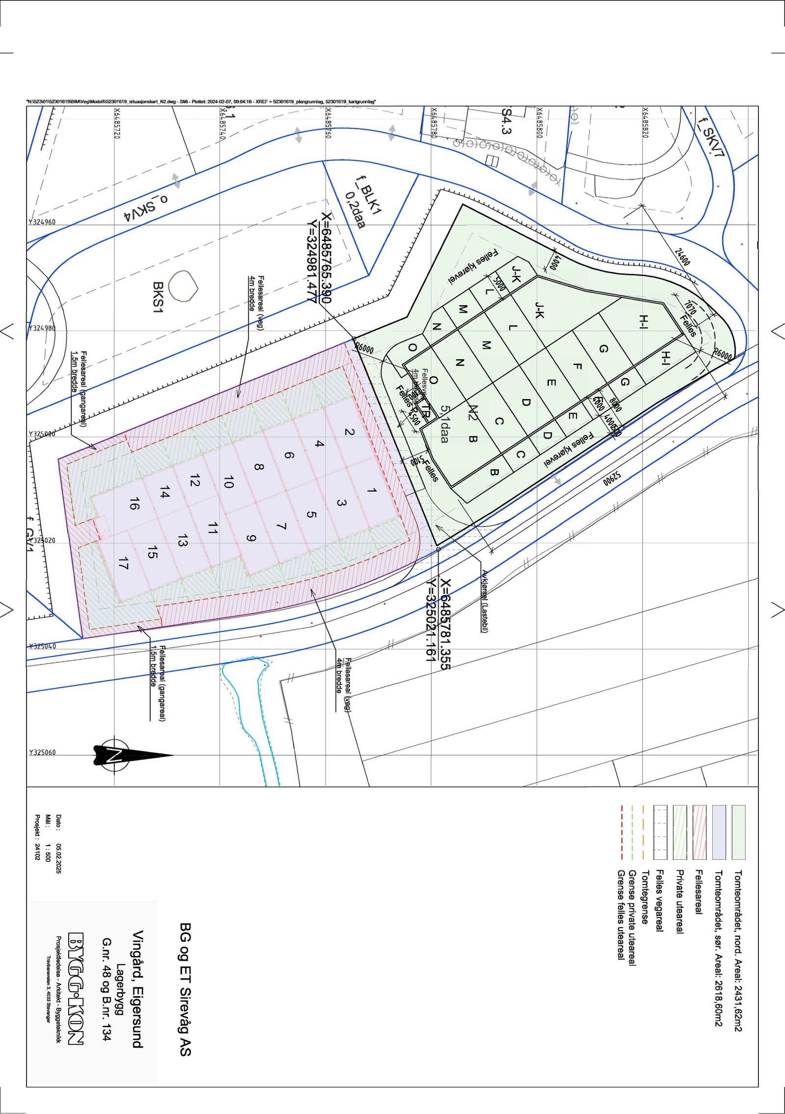 Situasjonsplan Galleribilde