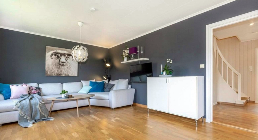 Sofakrok m TV Galleribilde