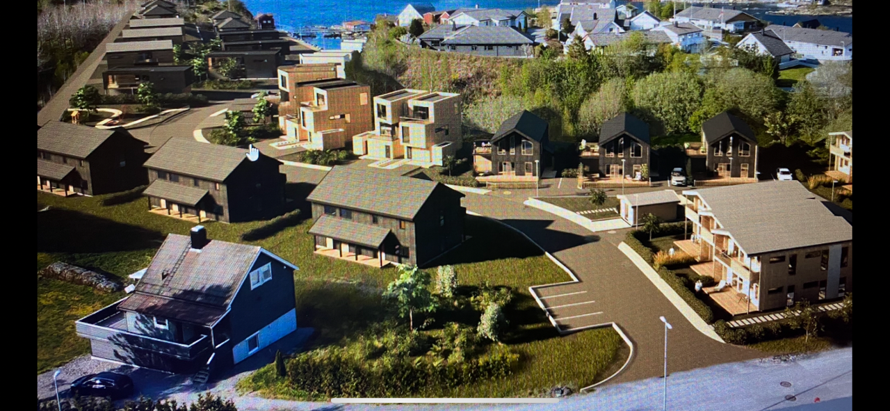 Illustrasjon: Eiendom med planlagt bebyggelse Galleribilde