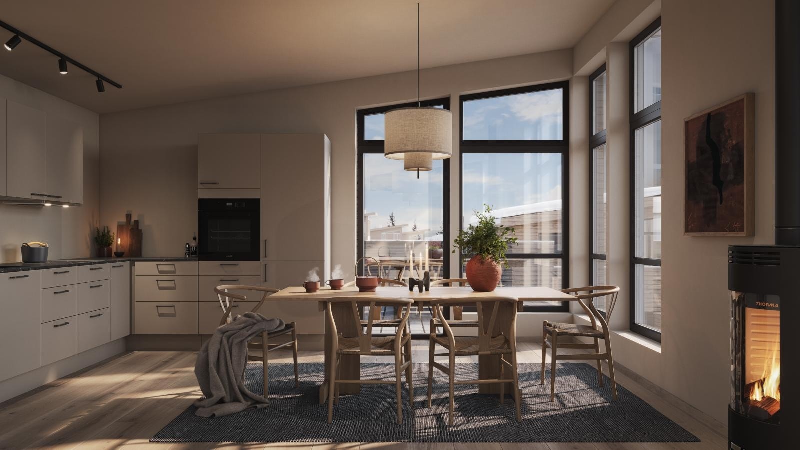 Illustrasjonsfoto kjøkken Galleribilde