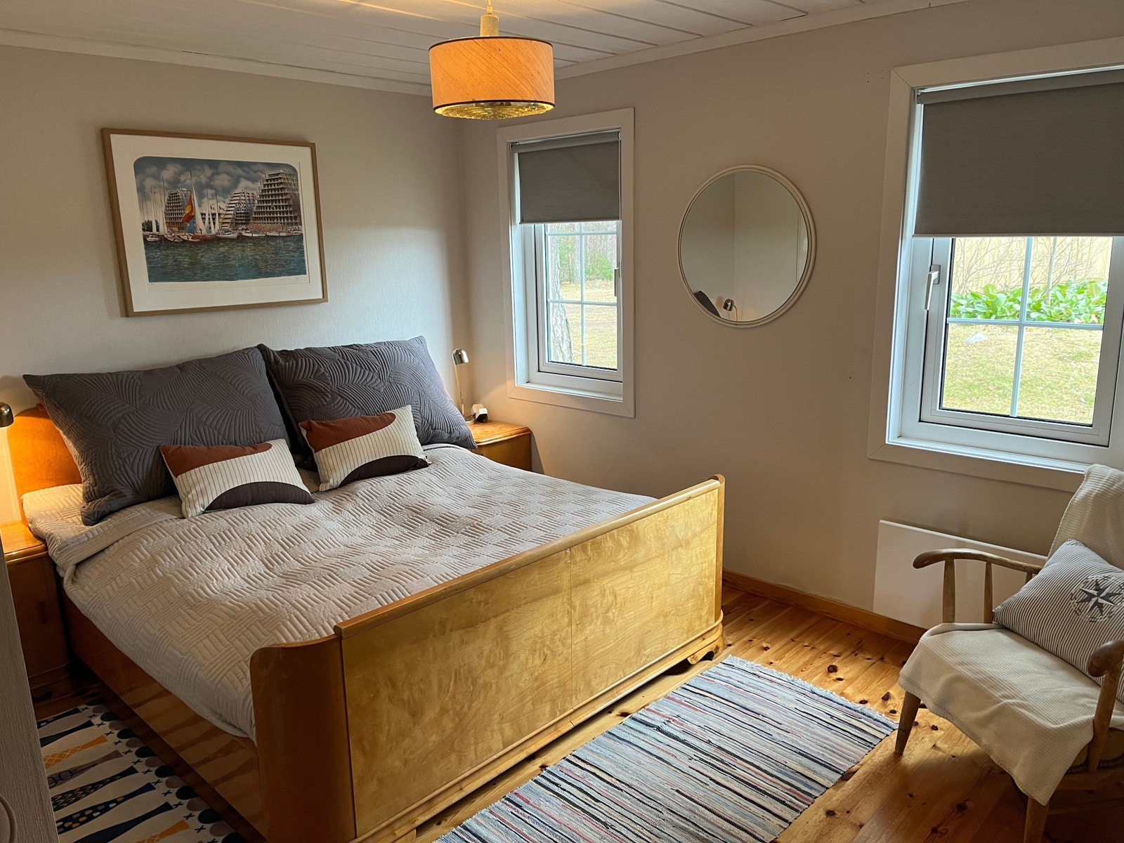 Rom 1 - dobbeltseng - dette rommet er blitt mindre etter ombygging med ny spisestue. Galleribilde