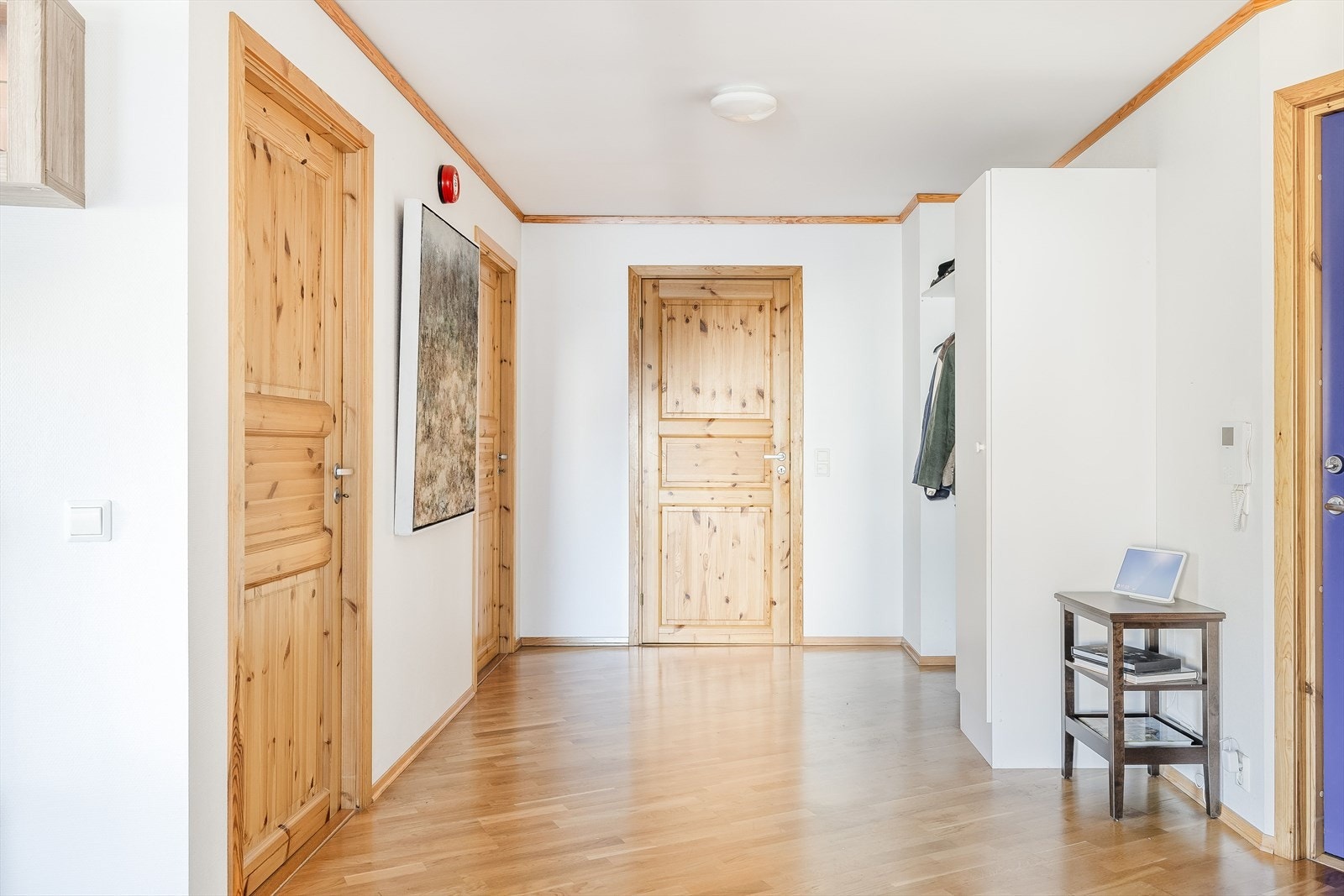 Entréen er meget romslig med omkledningsmuligheter. Galleribilde