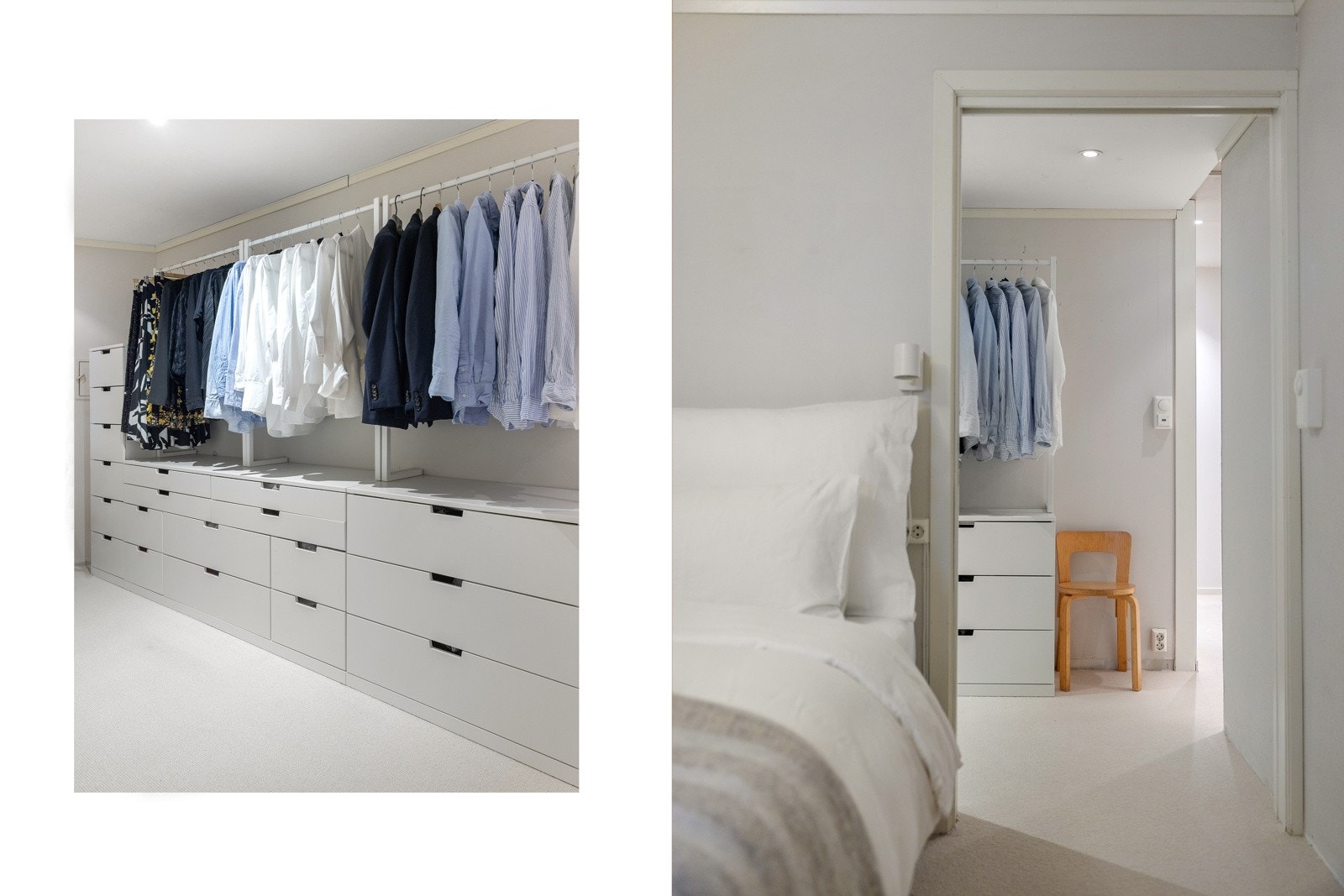 En ekstra luksus i hverdagen er walk-in garderoben på omtrent hele 10 m². Galleribilde