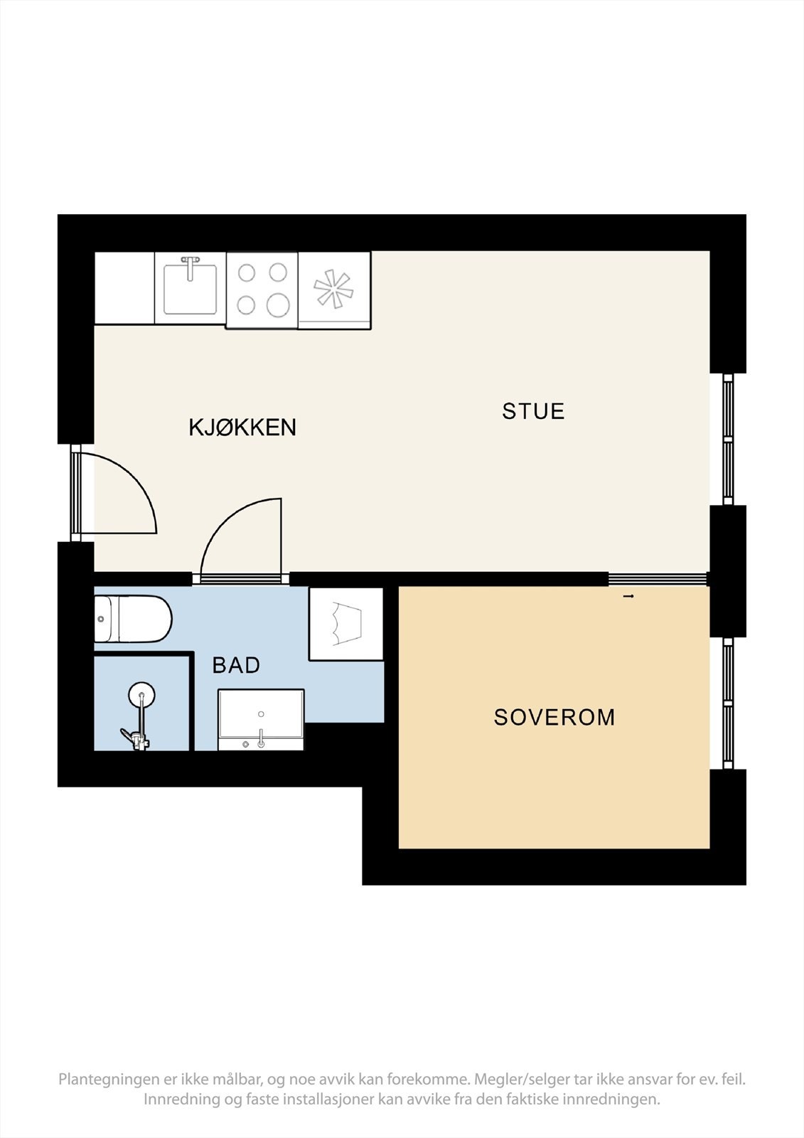 Plantegning. Galleribilde