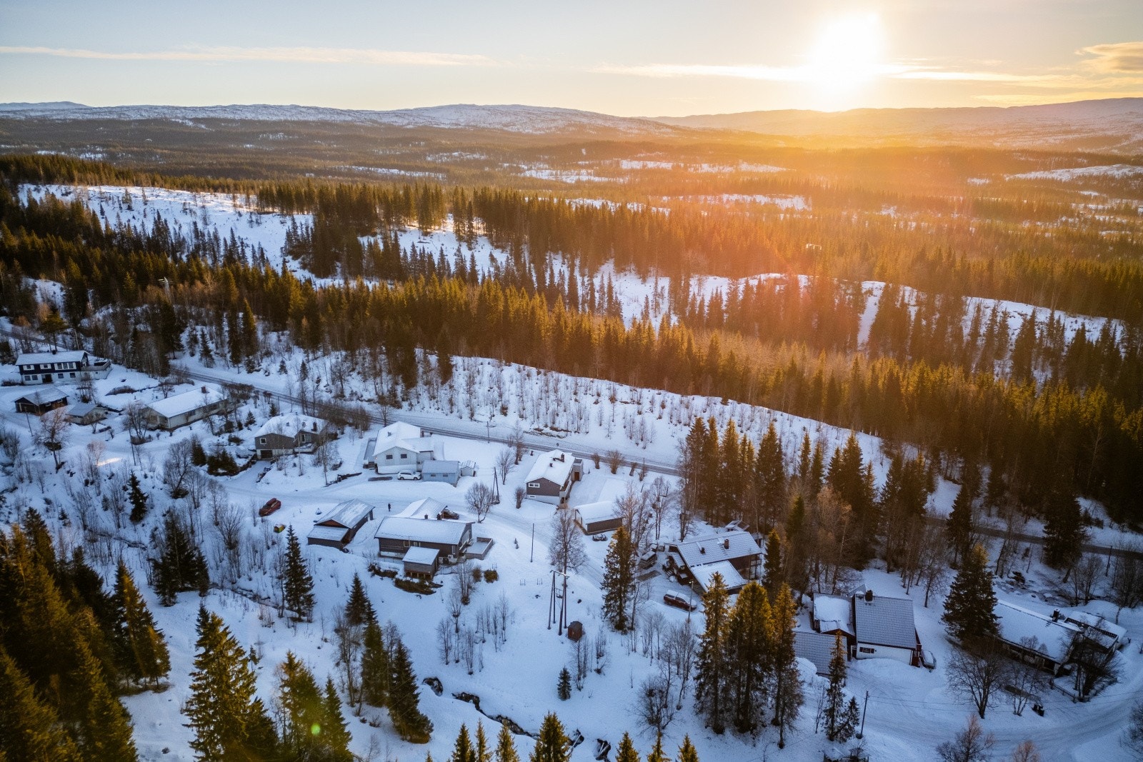 Her er det kort vei til fantastiske turmuligheter rett utenfor boligen Galleribilde