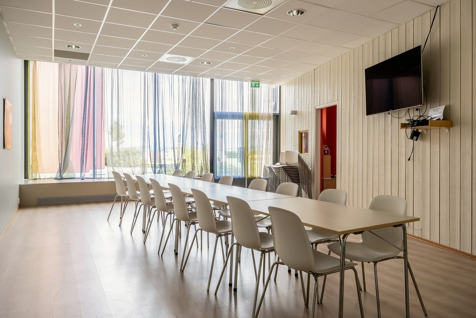 Sameiet har også et selskapslokale som kan leies av beboerne for kr. 500. Galleribilde