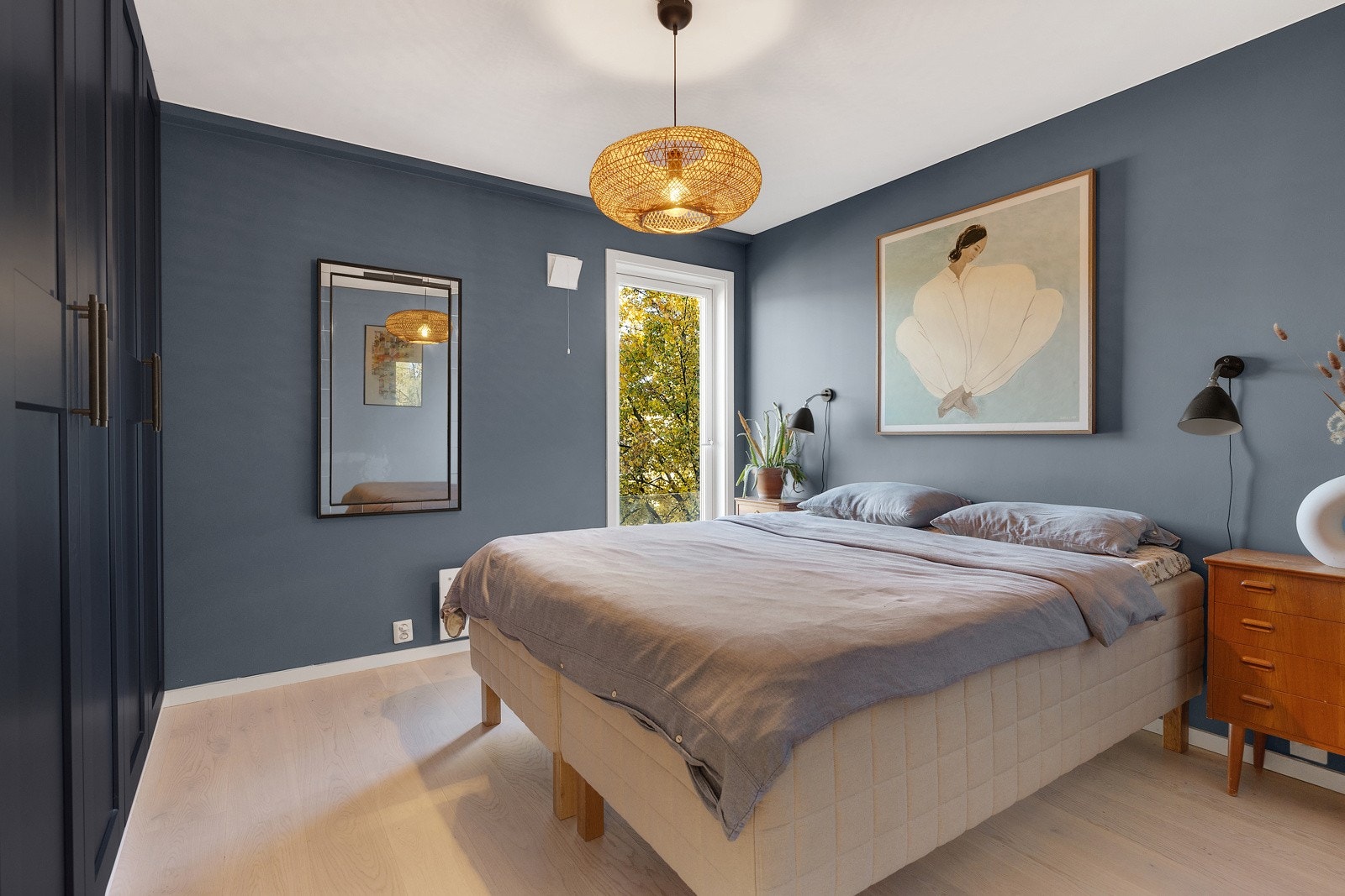 Gjennomgående bruk av énstavs gulv. Galleribilde