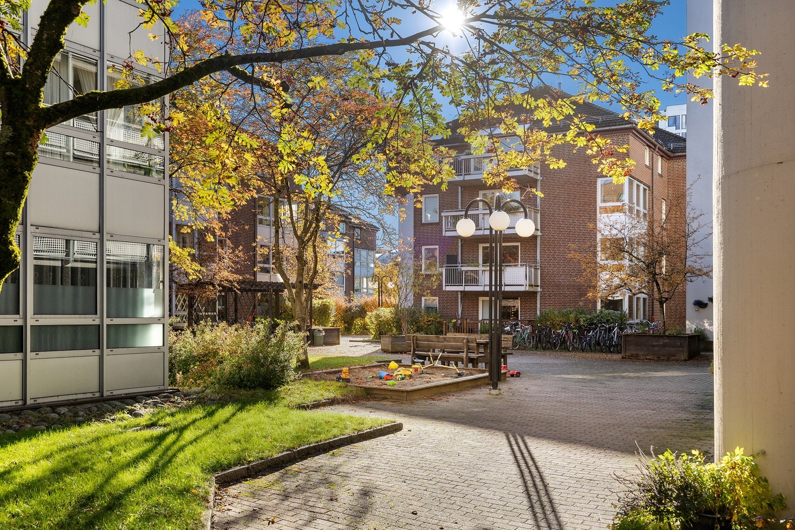 Frodig opparbeidede fellesarealer. Galleribilde