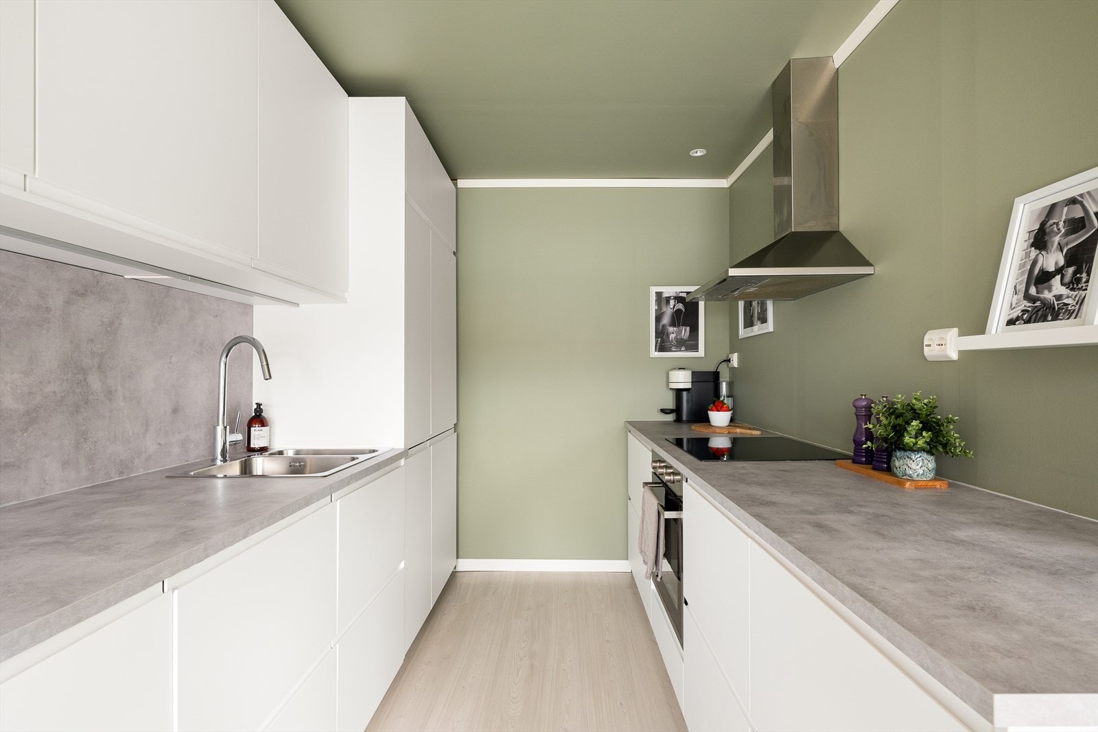 Lekkert kjøkken oppgradert i 2021. Galleribilde