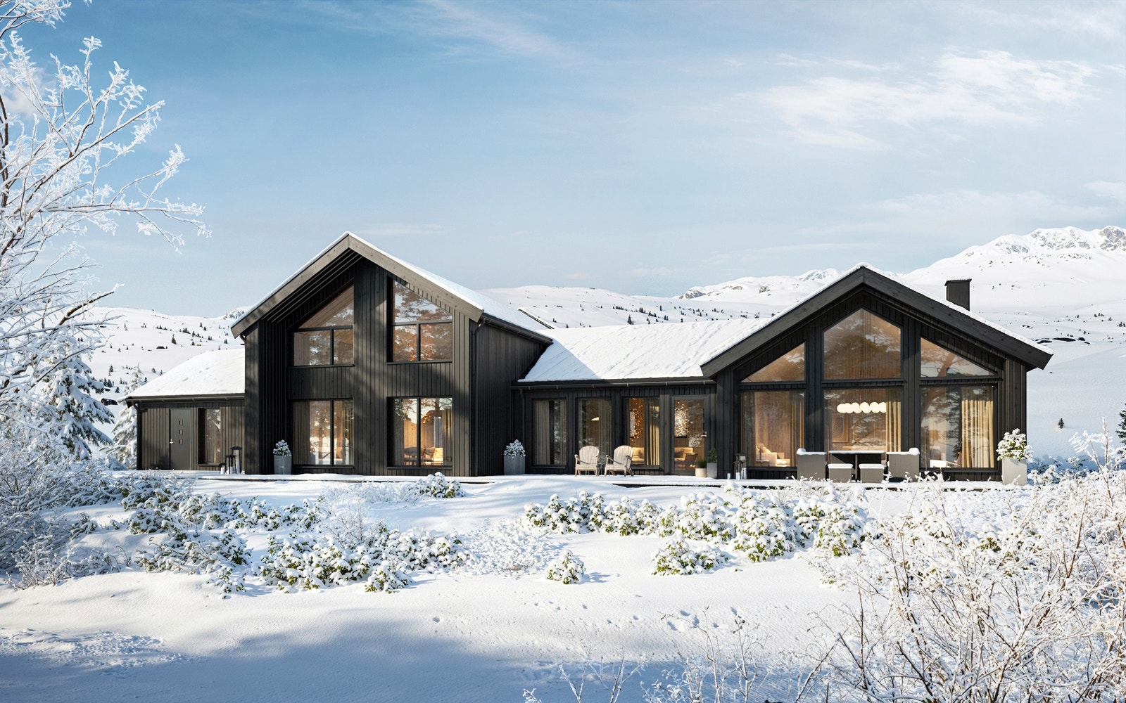 Fantastiske Blåne RAW Galleribilde