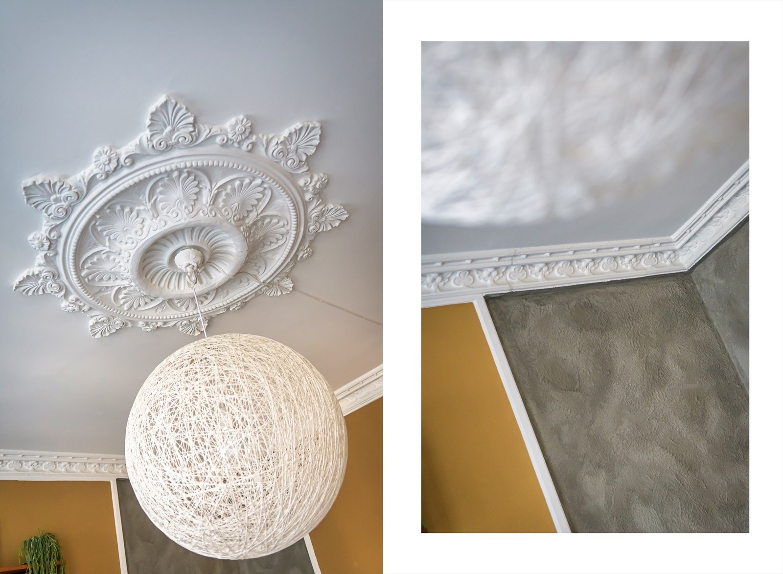 Klassiske detaljer smykker stuen. Galleribilde