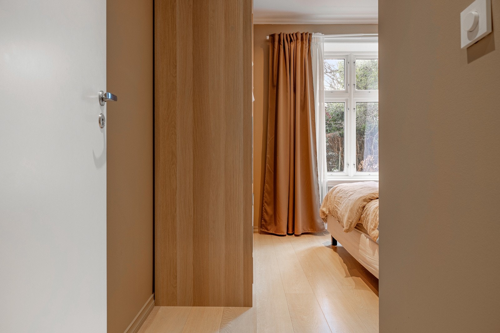 Boligen kan skilte med to soverom av god størrelse. Galleribilde