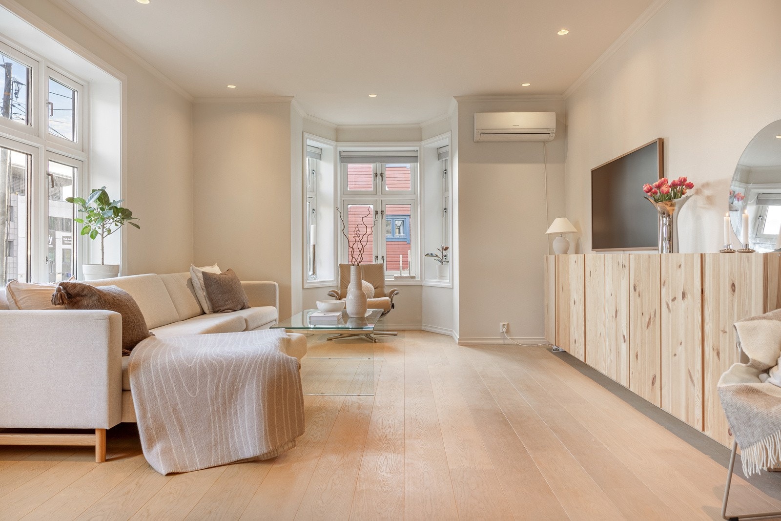 En stor og lys 3-roms selveierleilighet på Minde. Galleribilde