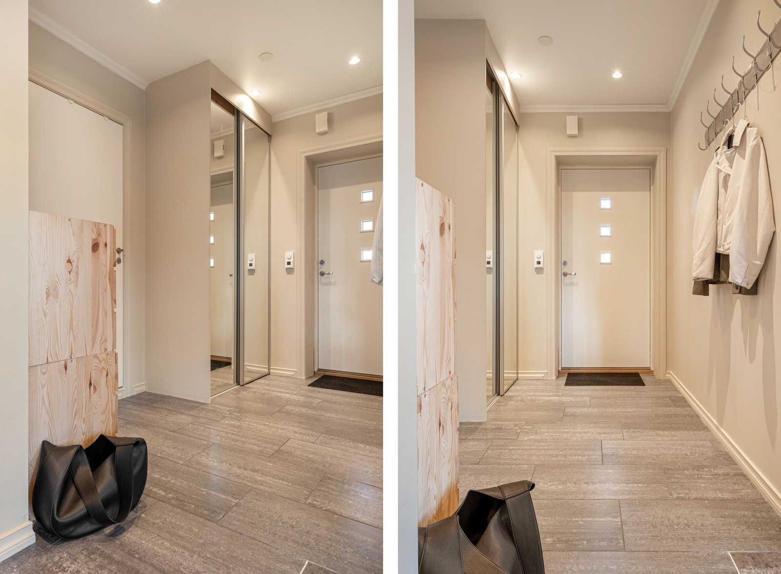 Gulvet er fliselagt med varmekabler. Galleribilde