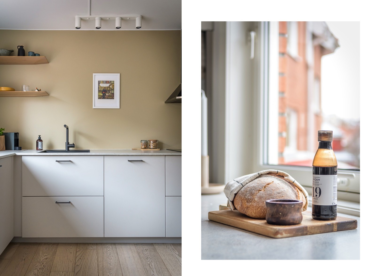 Brødet her er hjemmebakt, men det er lov å jukse litt og kjøpe ferskt brød på en av bakerne i nærområdet også. Galleribilde