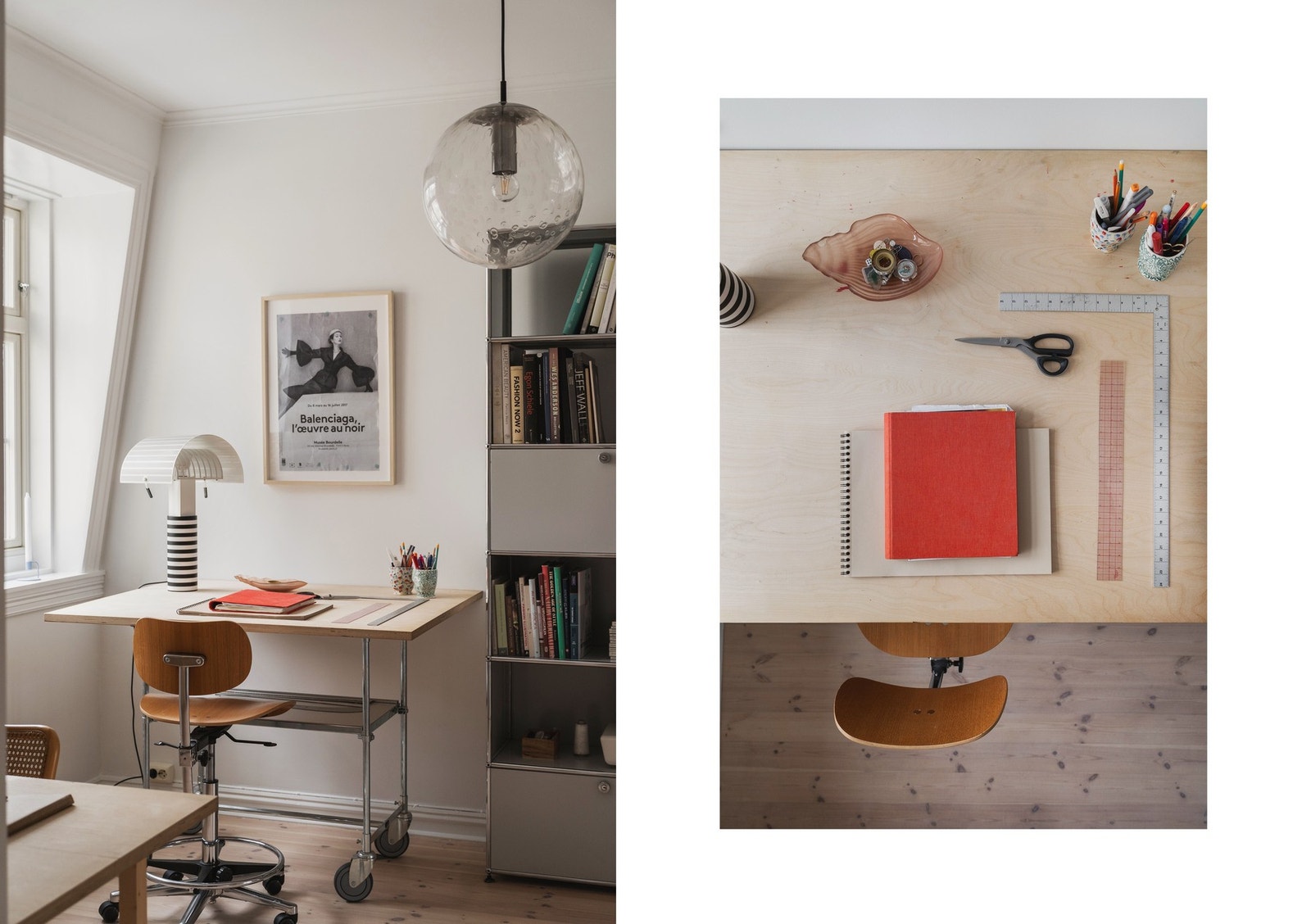 Rommet vender inn mot bakgården. Galleribilde