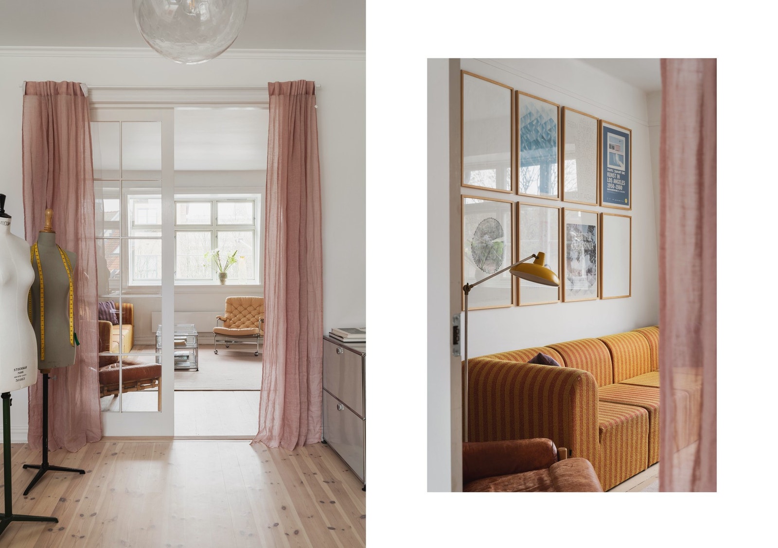 I forlengelsen av stuen ligger et av de fire soverommene. Galleribilde