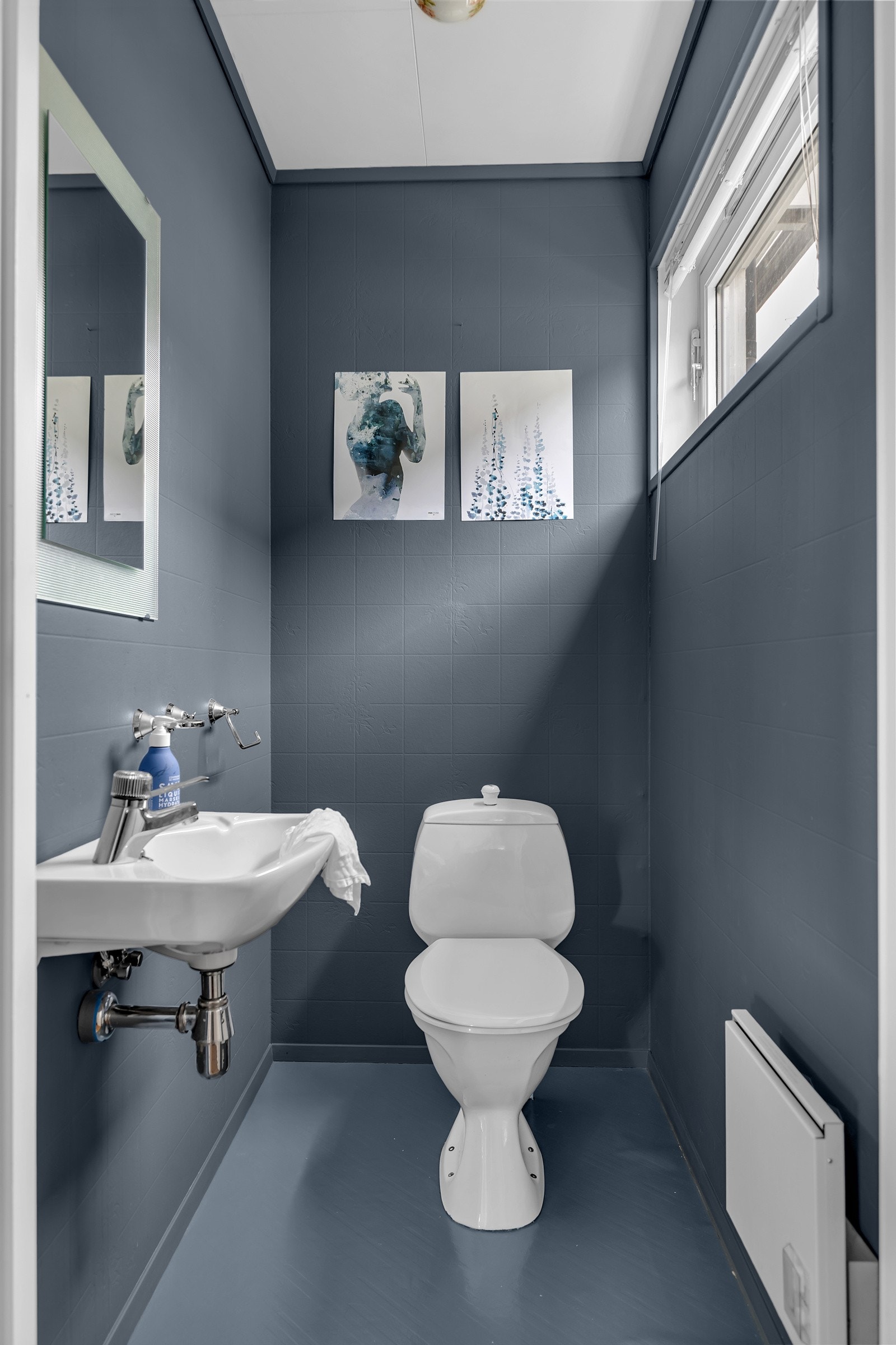 I denne etasjen er det også et praktisk WC Galleribilde