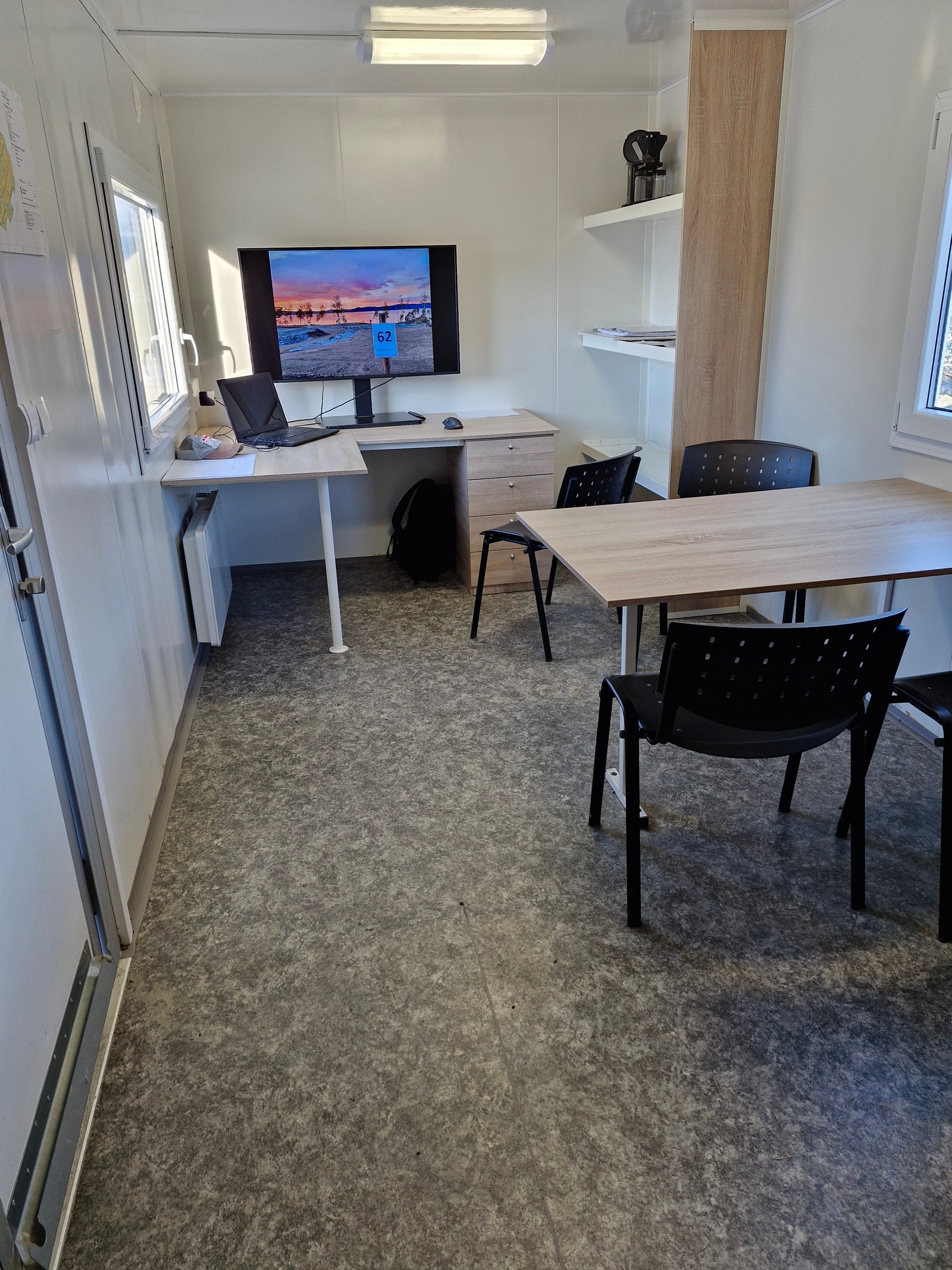 Visnings-rom Galleribilde