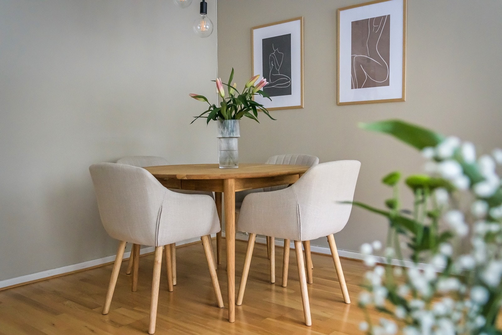 Hyggelig spiseplass. Galleribilde