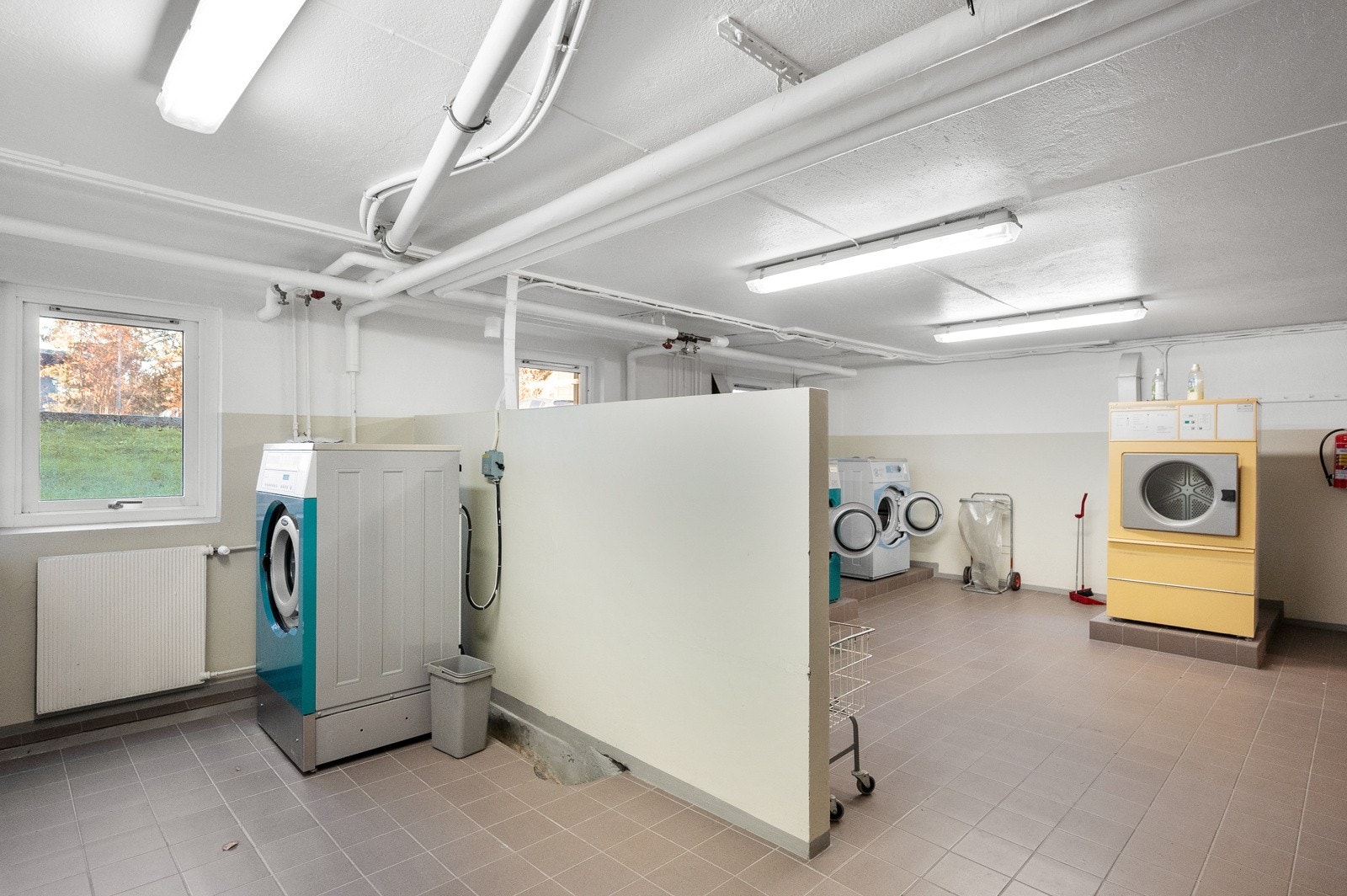 Borettslaget har 12 vaskerier. Galleribilde