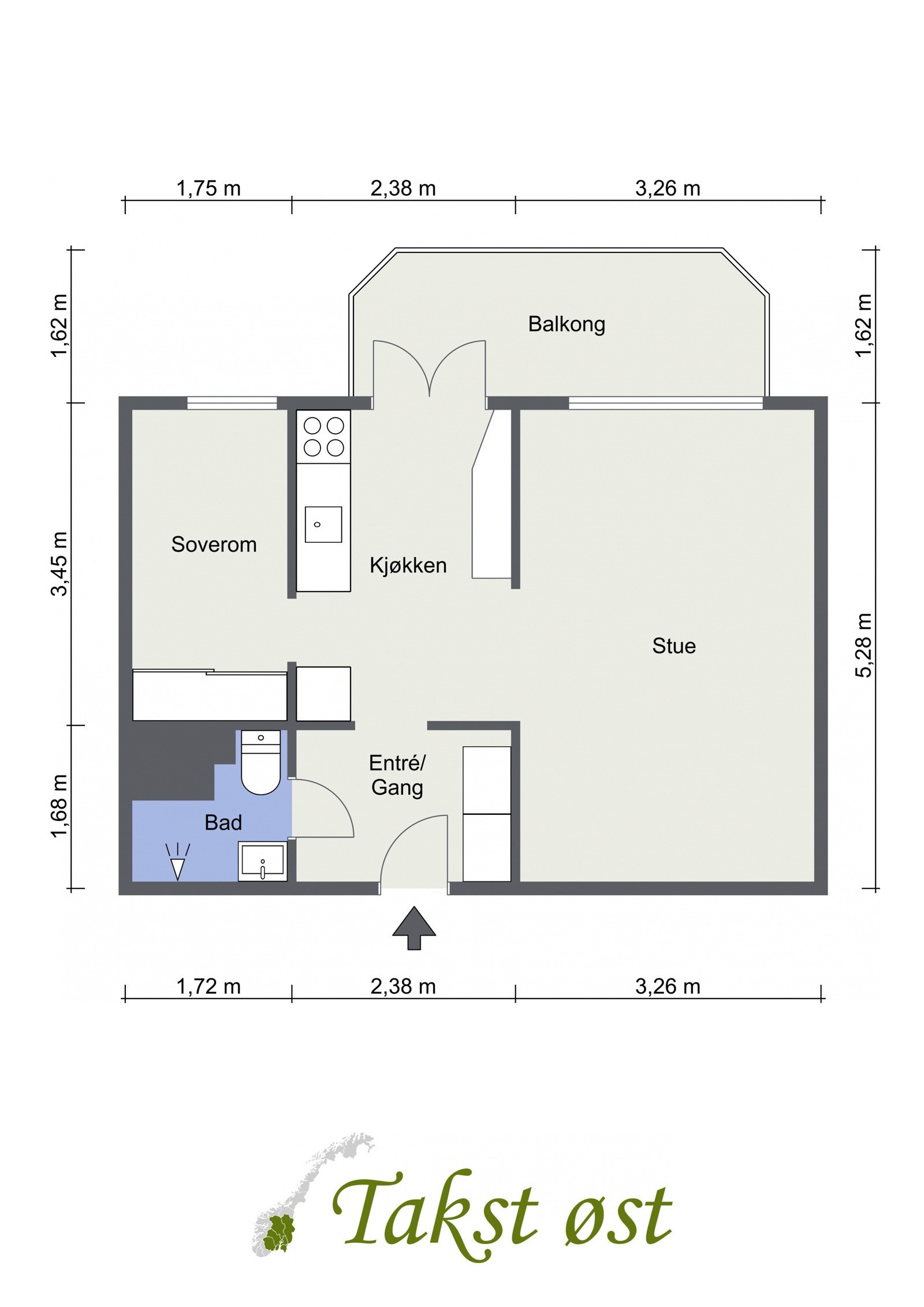 Plantegning. Galleribilde