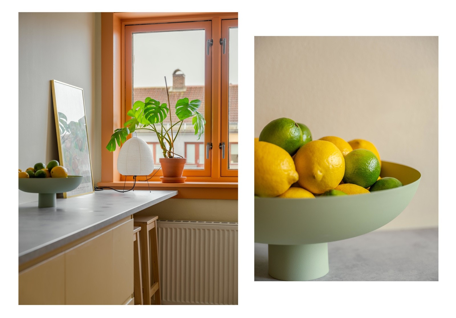 Praktisk barløsning ved vinduet. Galleribilde