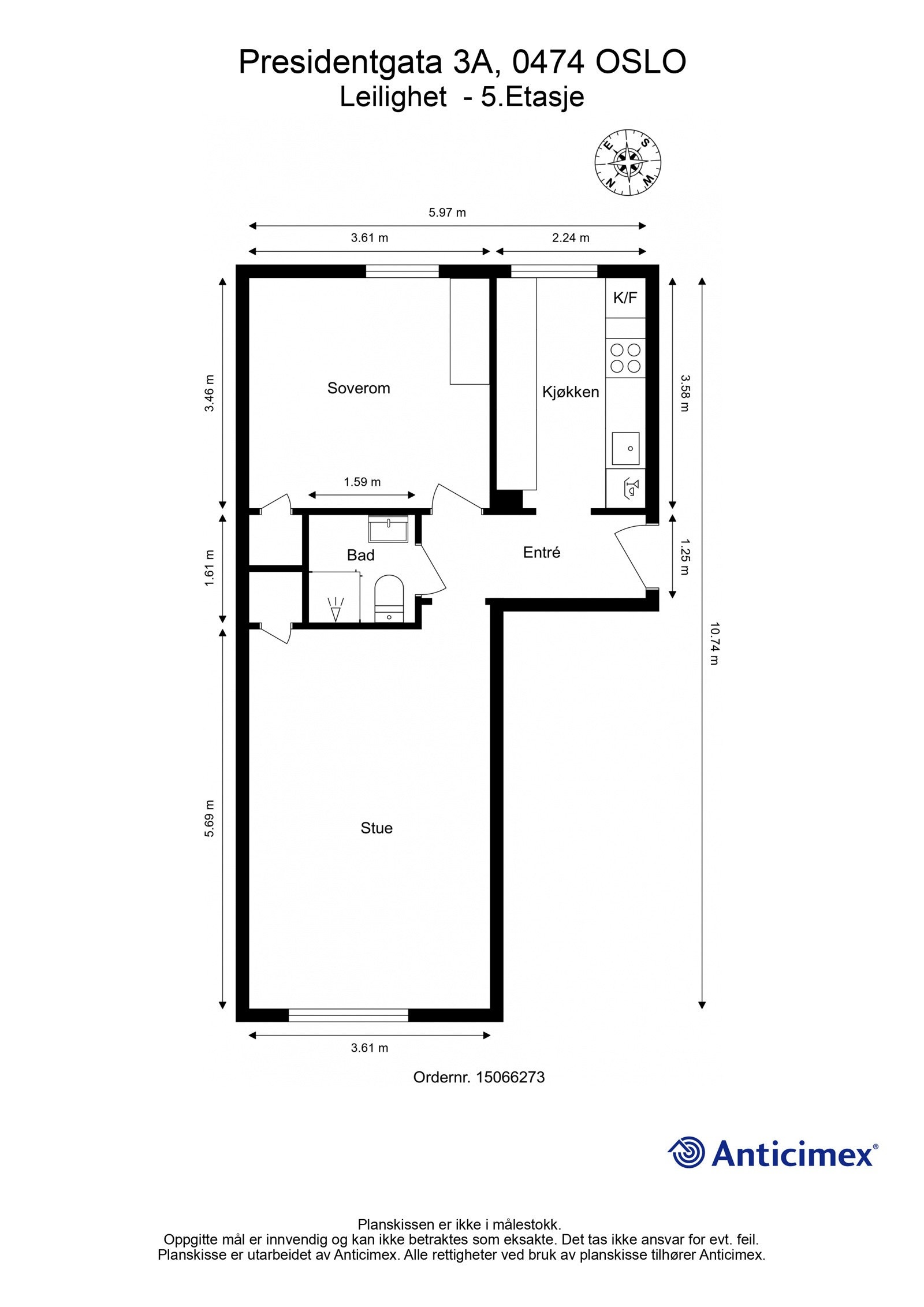 Plantegning. Galleribilde