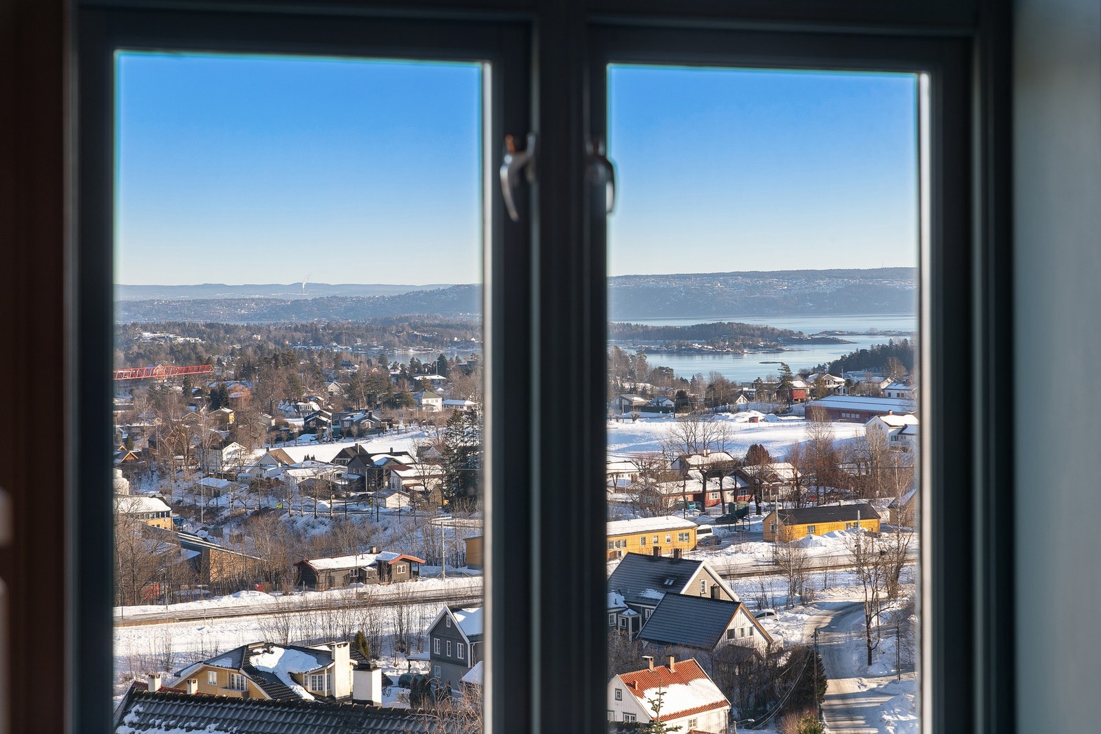 Fra Solstadlia har man fabelaktig utsikt over Oslofjorden. Galleribilde
