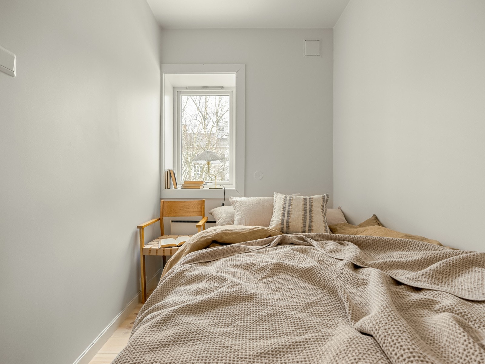 Også her er det var det lagt nytt gulv i 2024, i tillegg til at vegger og tak ble malt. Galleribilde