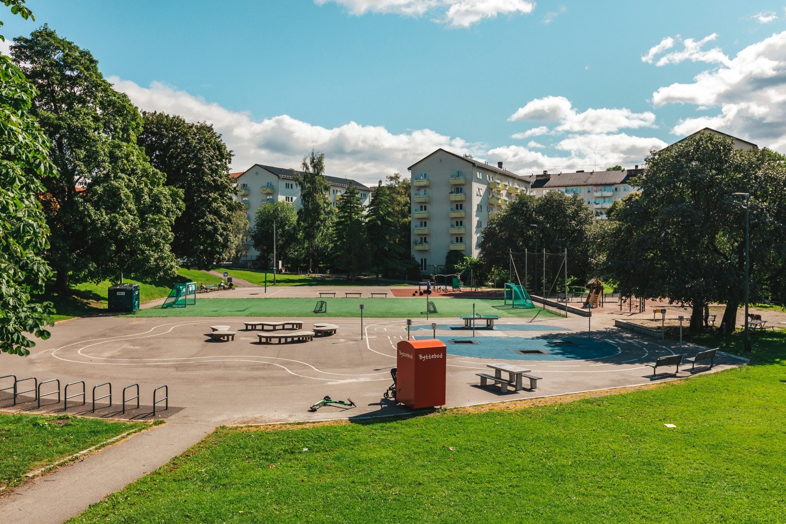 I Iladalen park er noe å finne på for store og små! Galleribilde