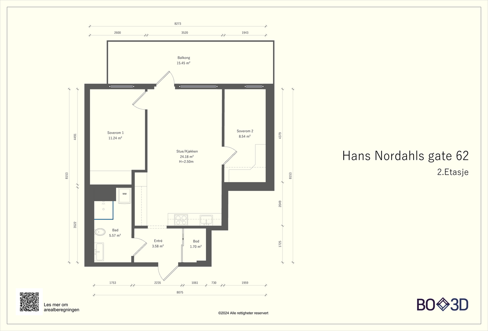 Plantegning. Galleribilde