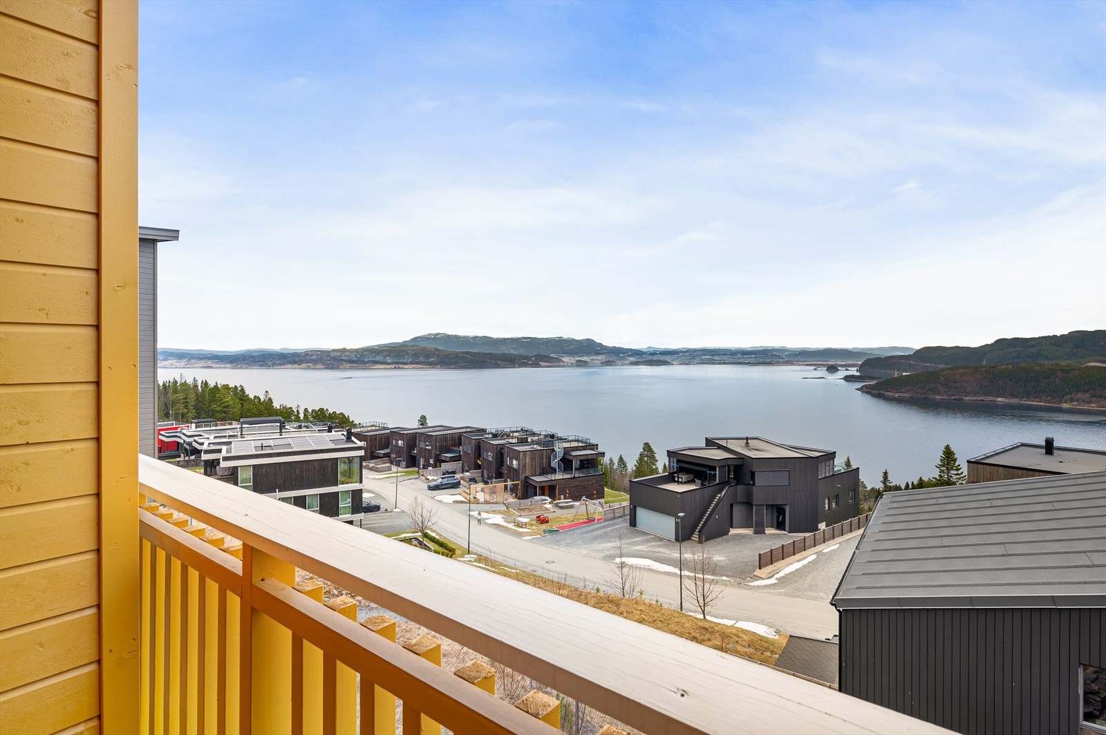 Nydelig utsikt fra balkongen i front Galleribilde