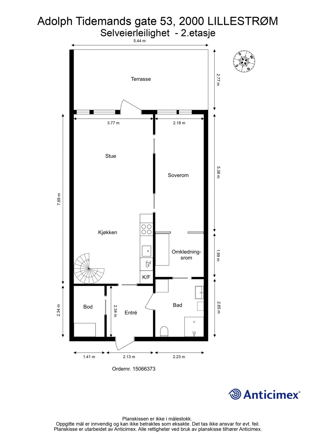 Plantegning. Galleribilde