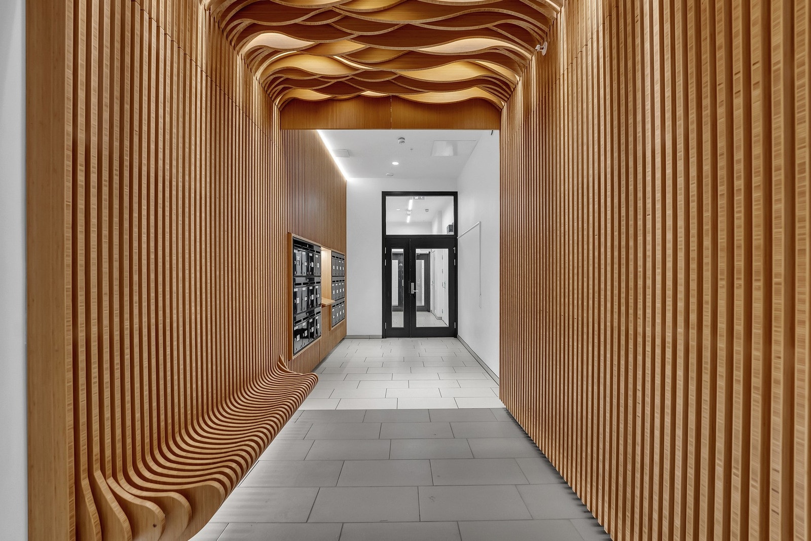 Flott inngangsparti. Galleribilde