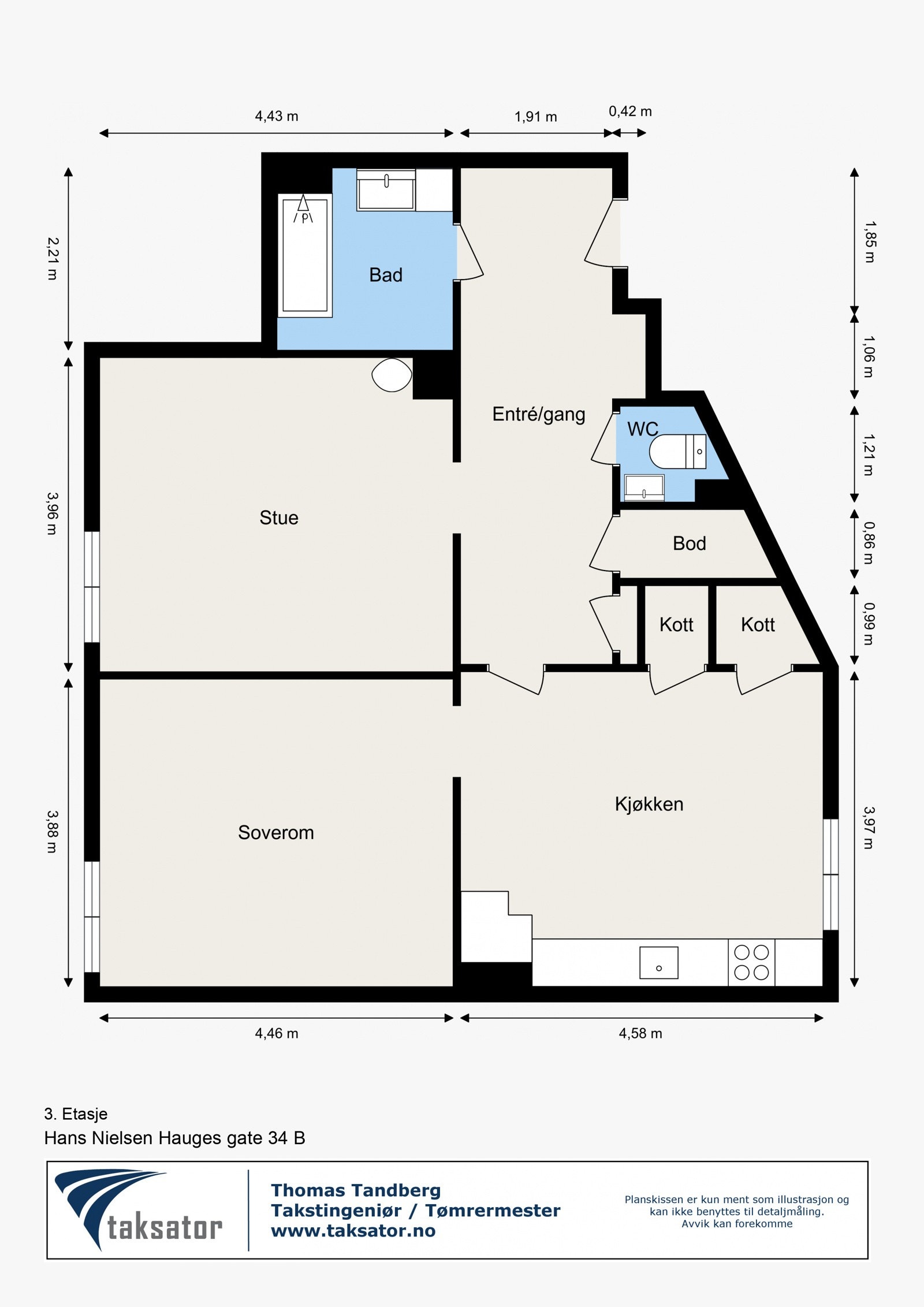 Plantegning. Galleribilde