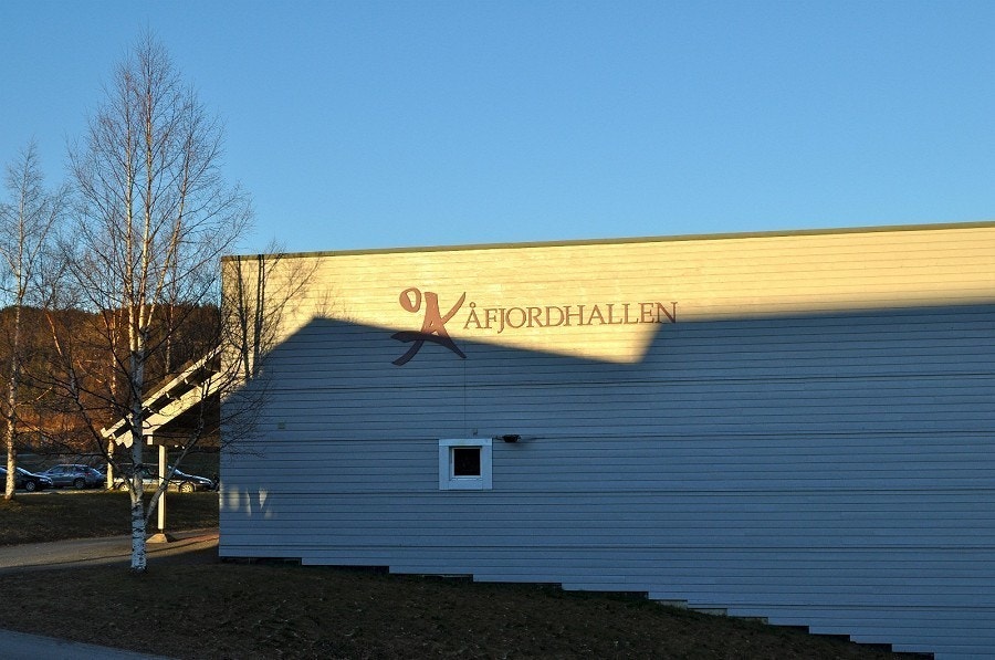 I Åfjordshallen er det stor aktivitet gjennom hele året Galleribilde