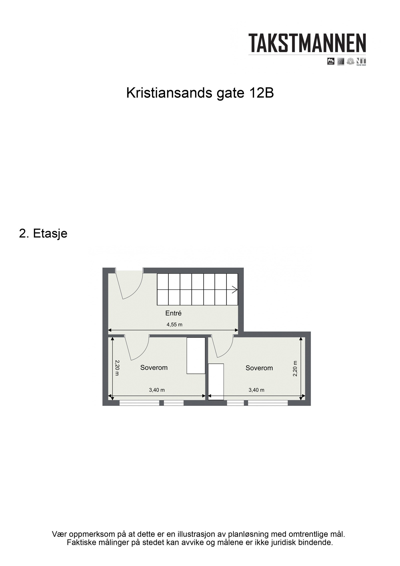 Plantegning 2.etg Galleribilde