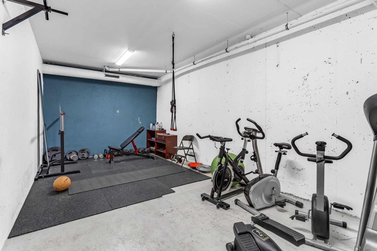 Eget treningsrom i borettslaget. Galleribilde